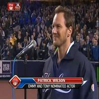 STAGE TUBE: Patrick Wilson Sings 'God Bless America' at Yankee Stadium Video